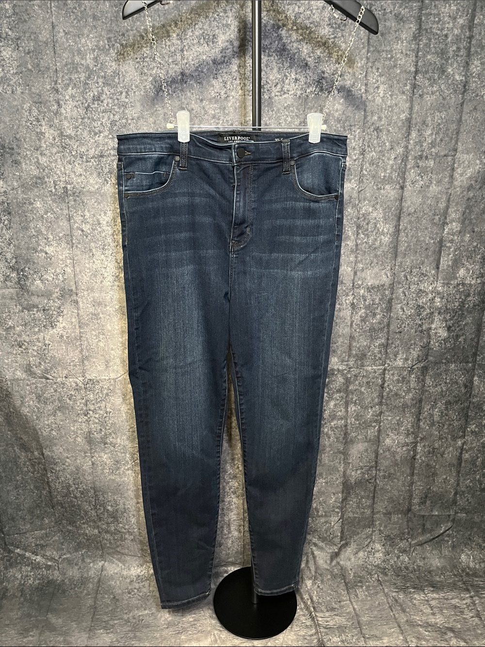 Liverpool Women's Skinny Jeans in Dark Indigo